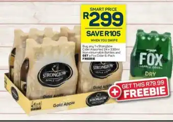 Pick n Pay Liquor Strongbow Cider Assorted 24 x 330ml Non returnable Bottles offer