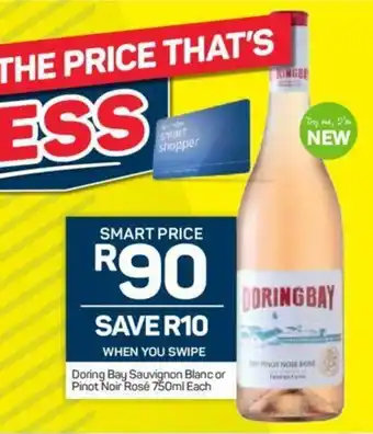 Pick n Pay Liquor Doring Bay Sauvignon Blanc or Pinot Noir Rose 750ml each offer