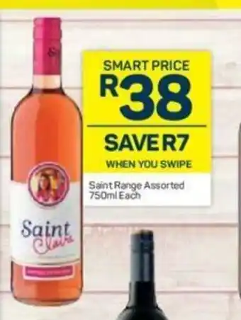Pick n Pay Liquor Saint Range Assorted 750ml each offer
