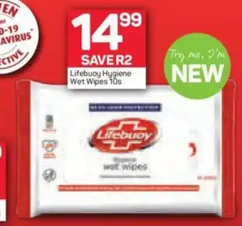 Pick n Pay Lifebouy Hygiene Wet Wipes 10s offer