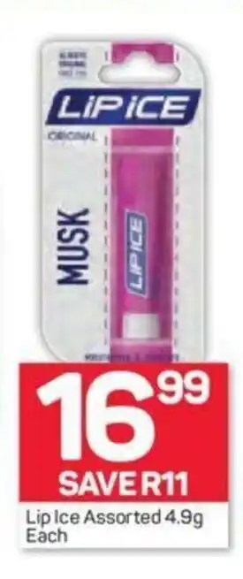 Pick n Pay Lip Ice Assorted 4.9g each offer