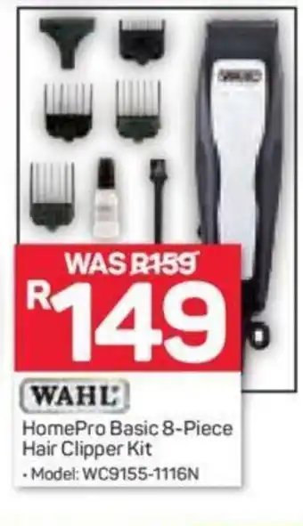 Pick n Pay WAHL HomePro Basic 8-Piece Hair Clipper Kit offer