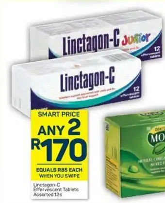 Pick n Pay Linctagon-C Effervescent Tablets Assorted 12s offer