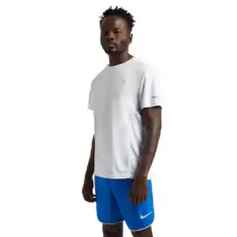 Men's nike blue dri-fit woven shorts