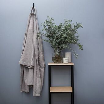 Whitehouse Whisper soft toweling bathrobe - grey offer