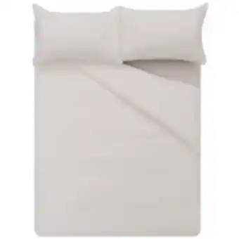HiFi Corp Linen house shrimpton duvet cover set white king offer