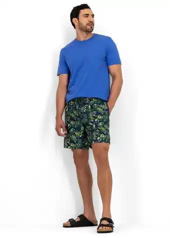 Woolworths Toucan foliage slim fit longer length swim shorts offer