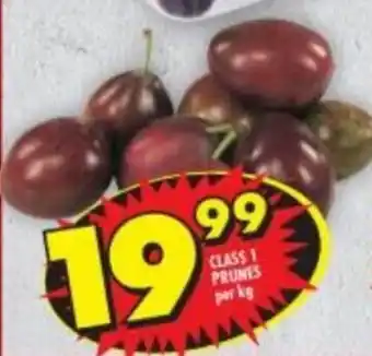 Shoprite Class 1 Prunes per kg offer