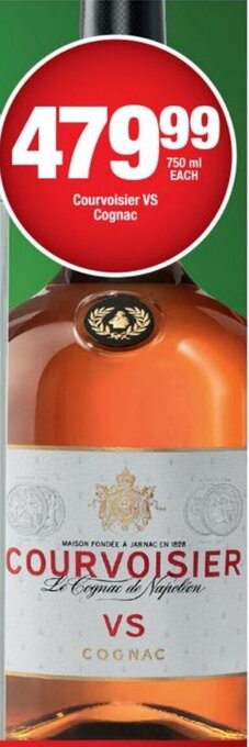 OK Liquor Courvoisier VS Cognac offer