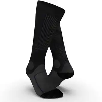 Decathlon Compression running socks - black offer
