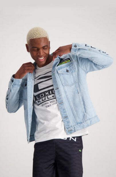 Loxion kulca iconic denim jacket offer at Dunns