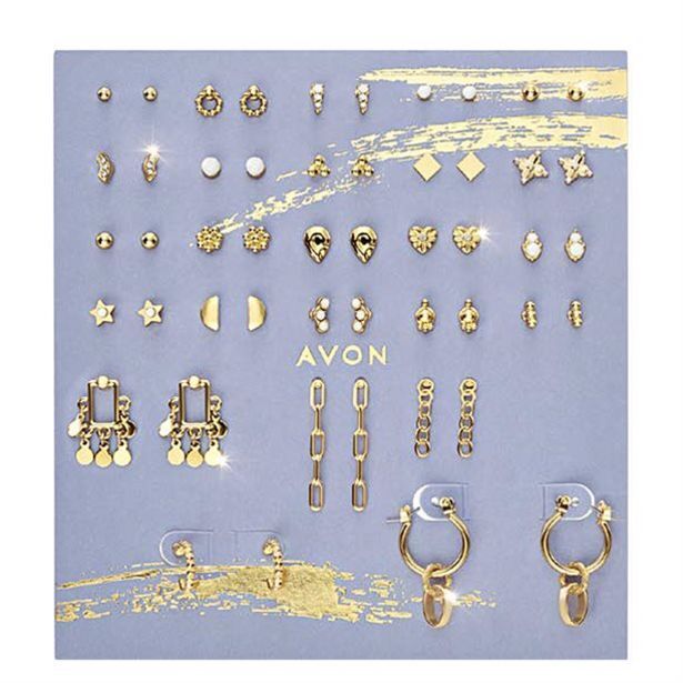 Helena 25piece earring set offer at AVON