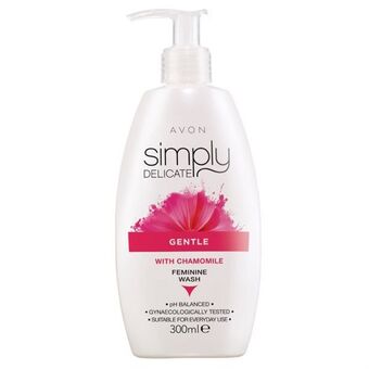 AVON Simply delicate gentle feminine wash 300ml offer
