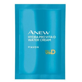 AVON Anew hydra pro vita-d water cream sample sachet 2ml offer