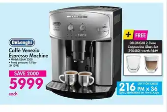 Makro Delonghi - Caffe Venezia Espresso Machine - 341298 offer