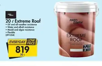 Makro Fired Earth 20L Extreme Roof - 391354 offer