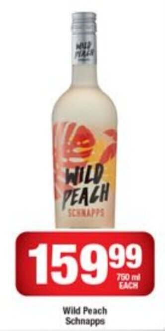 OK Liquor Wild Peach Schnapps offer