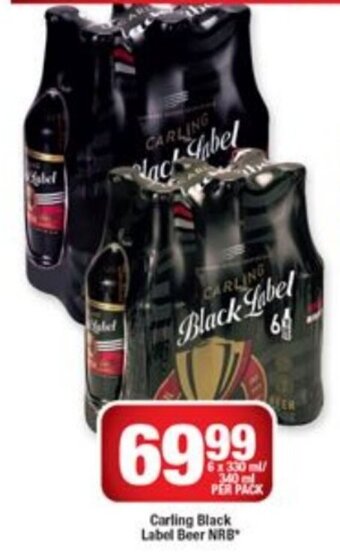 OK Liquor Carling Black Label Beer NRB offer