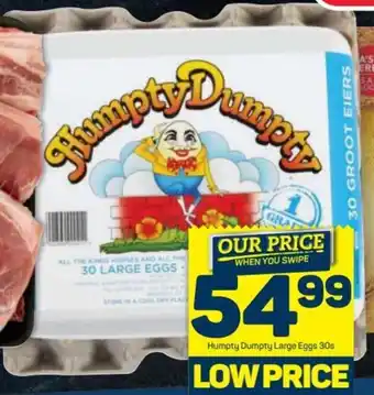 Pick n Pay Humpty Dumpy 30 Large Eggs offer