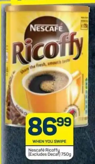 Pick n Pay Nescafe Ricoffy (Excludes Decaf) 750g offer