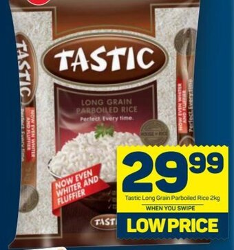 Pick n Pay Tastic Long Grain Parboiled Rice 2kg offer