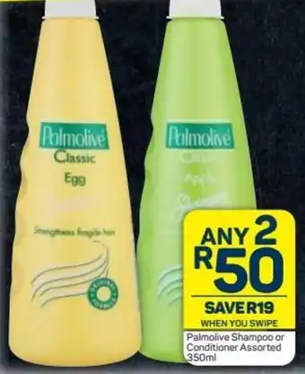 Pick n Pay Palmolive Shampoo or Conditioner Assorted 350ml offer