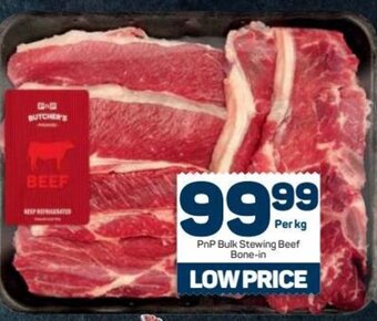 Pick n Pay PnP Bulk Stewing Beef Bone-in offer