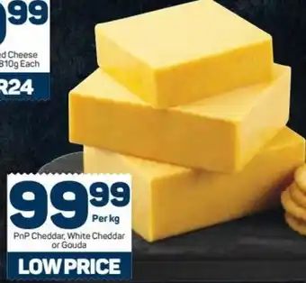 Pick n Pay PnP Cheddar, White Cheddar or Gouda offer