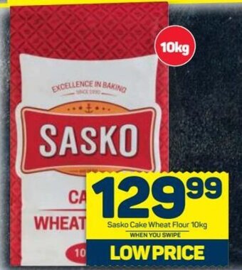 Pick n Pay Sasko Cake Wheat Flour 10kg offer