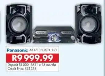 Beares Panasonic AKX710 2.0CH Hi-Fi offer