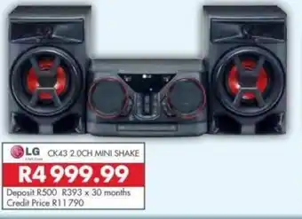 Beares LG CK43 2.0CH Mini Shake offer