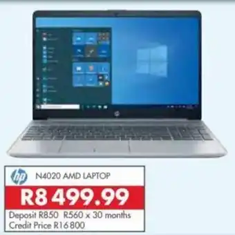 Beares HP N4020 AMD Laptop offer