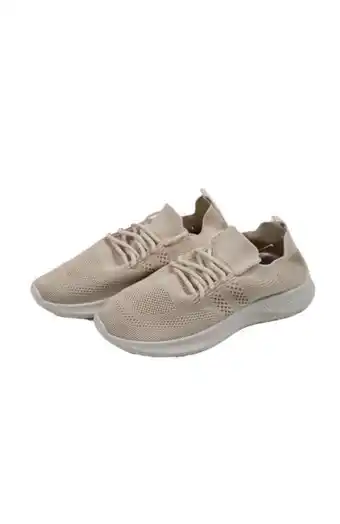 Ladies slip on sneaker - beige