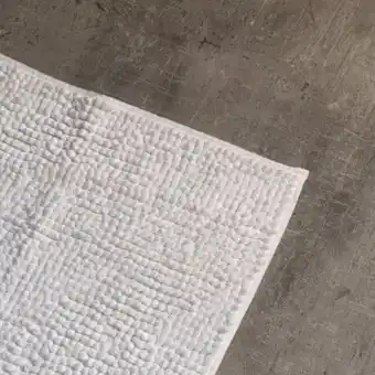 Whitehouse Microfibre white bath mat - medium offer
