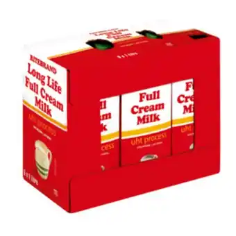 Shoprite Ritebrand long life full cream milk 6 x 1l offer
