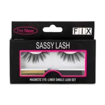 The FIX Women's black 'drama' magnetic eyelashes offer