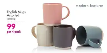 English Mugs Assorted