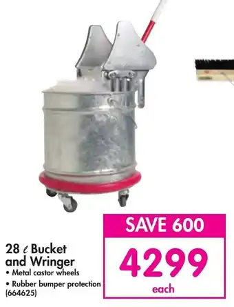 Makro 28  ℓ Bucket and Wringer offer