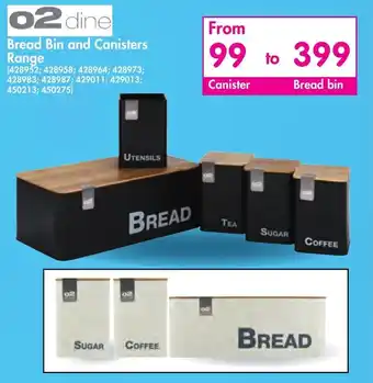 Makro Bread Bin and Canisters Range offer