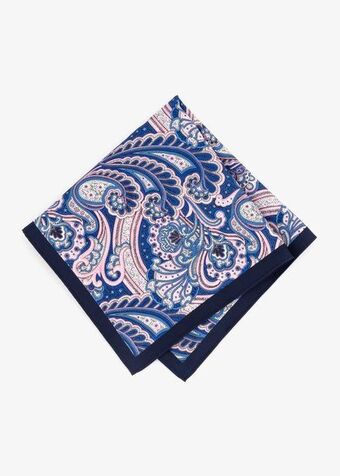 Paisley pocket square
