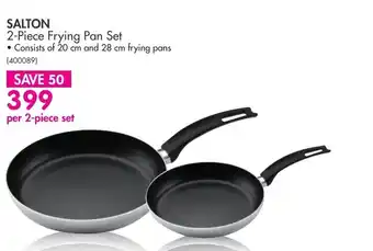 Makro Salton 2-Piece Frying Pan Set offer