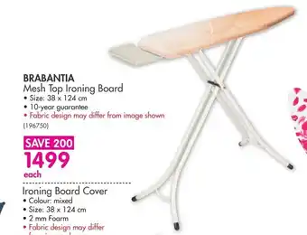 Makro Branbantia Mesh Top Ironing Board offer