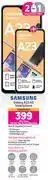 Game 2 x samsung galaxy a23 4g smartphone-on 1gb red top up core more data + on promo 70 offer