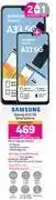 Game 2 x samsung galaxy a33 5g smartphone-on 1gb red top up core more data + on promo 70 offer