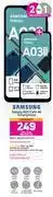 Game 2 x samsung galaxy a03 core 4g smartphone-on red flexi 130 + on promo 70 offer