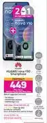 Game 2 x huawei nova y90 smartphone-on 1gb red top up core more data + on promo 70 offer