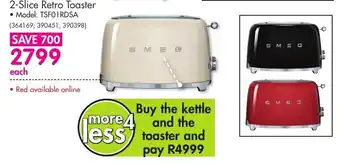 Makro 2-Slice Retro Toaster offer