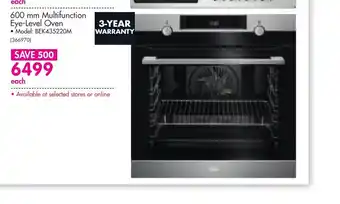 Makro AEG 600mm Multifunction Eye-Level Oven offer