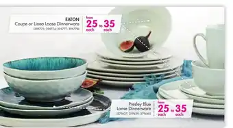 Makro Presley Blue Loose Dinnerware offer
