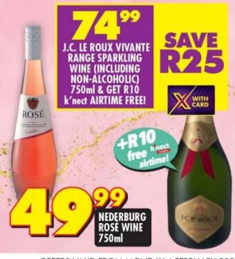Nederburg Rose wine 750ml